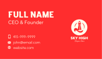Red Rocket Launch Business Card