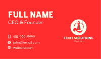 Red Rocket Launch Business Card