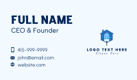 Janitress Business Card example 4