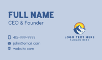 Sunrise Mountain Adventure Business Card