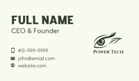 Cosmetic Eye Makeup Business Card