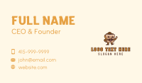 Bread Sheriff Mascot Business Card Design