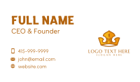 Security Keyhole Crown Business Card