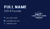 Automotive Car Wash Business Card