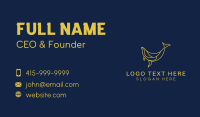 Whale Business Card example 2