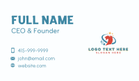 Dry Cleaner Business Card example 3