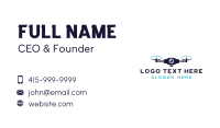 Aerial Drone Surveillance Business Card