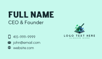 Cleaning Broom Wash Business Card