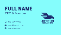 Blue Flying Eagle Business Card