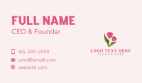 Tulip Flower Plant Business Card