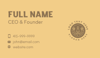 Craft Beer Brewing Business Card