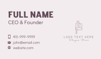 Waxing Business Card example 2