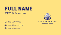 Beach Volleyball Shield  Business Card