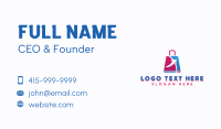 Retail Ecommerce Shopping Business Card