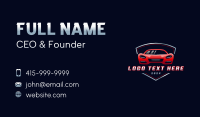 Automotive Garage Car Business Card