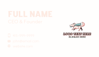 Superhero Pet Dog Business Card