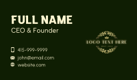 Luxury Royal Crown Business Card Design