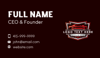 Car Auto Garage Business Card