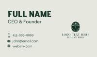 Artisanal Business Card example 3