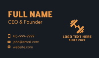 Trainer Business Card example 2