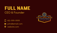 Warm Business Card example 3