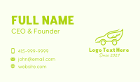 Auto Detailer Business Card example 1