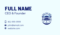 Car Auto Detailing Business Card