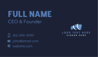 Auto Wash Car Cleaning Business Card