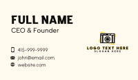 Polaroid Camera Photography Business Card