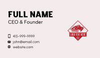 House Roofing Badge Business Card