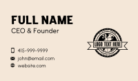 World Geography Sphere Business Card
