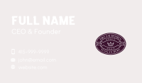 Professional Crown Boutique Business Card