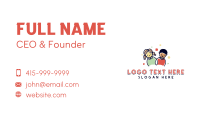 Educational Preschool Daycare Business Card