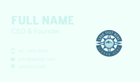 Compass Navigation Mountain Business Card