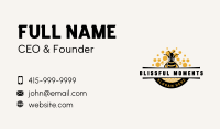 Insect Honeycomb Bee Business Card