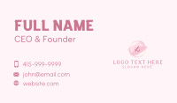 Beauty Cosmetics Letter Business Card