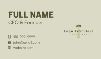 Historic Business Card example 3