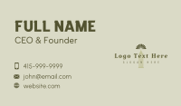 Buffet Business Card example 3