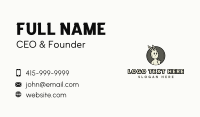 Profanity Naughty Rabbit Business Card