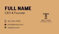 Lawyer Business Card example 1