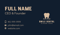 Simple Dental Clinic Business Card Image Preview