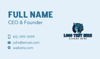 Panther Gaming Esport Business Card