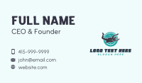 Adventure Skydiving Recreation  Business Card