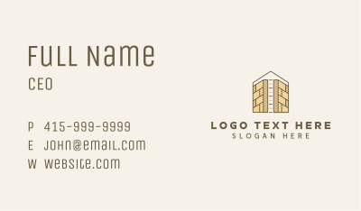 Home Construction Brick Business Card