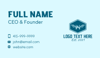 Aeroplane Business Card example 4