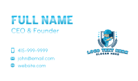 Cricket Athlete Boy Business Card