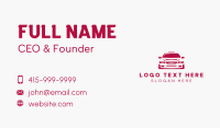 Rideshare Business Card example 4