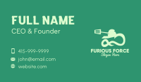 Green Spatula Tank Business Card Image Preview