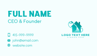 Cleaning Service Business Card example 1