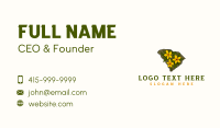 South Carolina State Flower Business Card